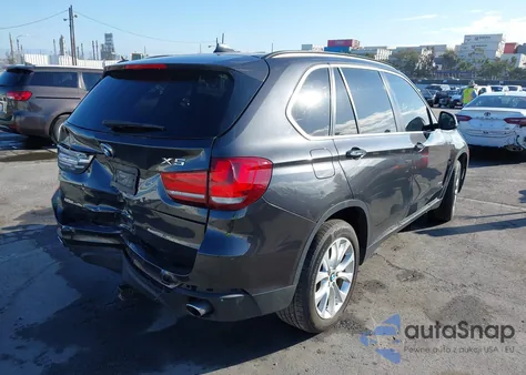 2016 BMW X5 xDrive35I z USA, uszkodzony, nr VIN 5UXKR0C54G0U09603